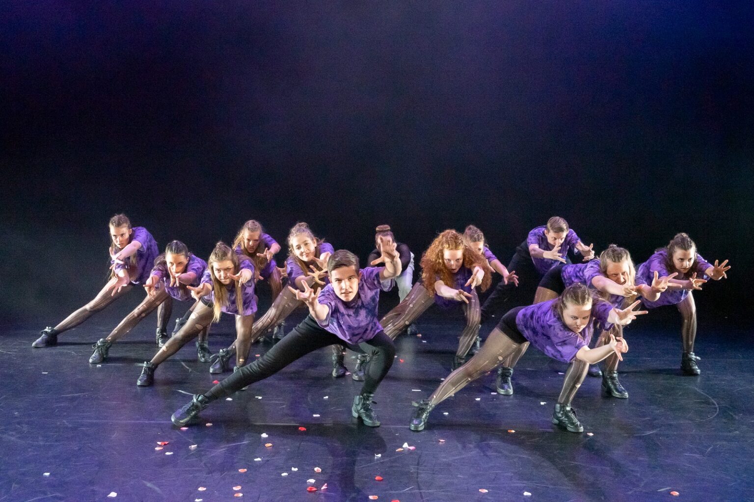 Dans jazz hiphop ballet