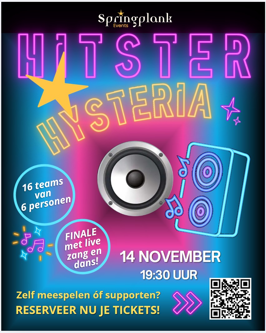Hitster Hysteria 14 november